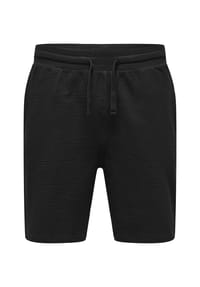 ONLY & SONS - Jogging-Shorts, Tunnelzug, für Herren - 187679 BLACK