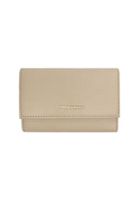 COCCINELLE METALLIC SOFT - Brieftasche, Leder, Emblem, für Damen - N64 SANDSHELL
