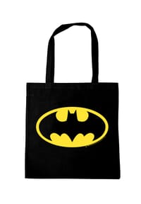 LOGOSHIRT® - Tote Bag Batman - Logo - black