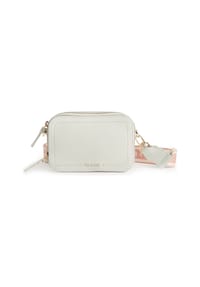 TED BAKER Linzie - Linzie Mini Bag Umhängetasche Leder 17 cm - ivory
