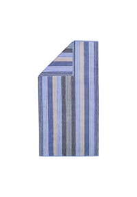 Cawö - Handtücher Unique Streifen 944 saphir - 11 - blau