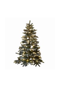 LOBERON Weihnachtsbaum Mannier grün/weiß - Christbaum - grün/weiß