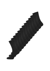 nur die - Basicsocken Baumwolle Business Socke Unifarben - anthrazitmelange