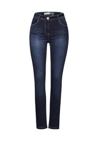 CECIL - Jeans - mid blue used wash