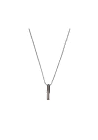 TOM TAILOR MEN - Herren Kette mit Anhänger, Edelstahl - SILBER