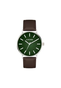 s.Oliver - Uhr - Klassisch & Elegant - braun