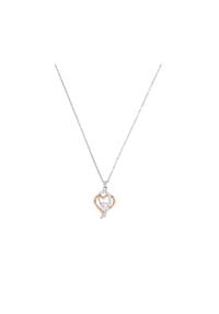 amor - Kette mit Anhänger - Bicolor