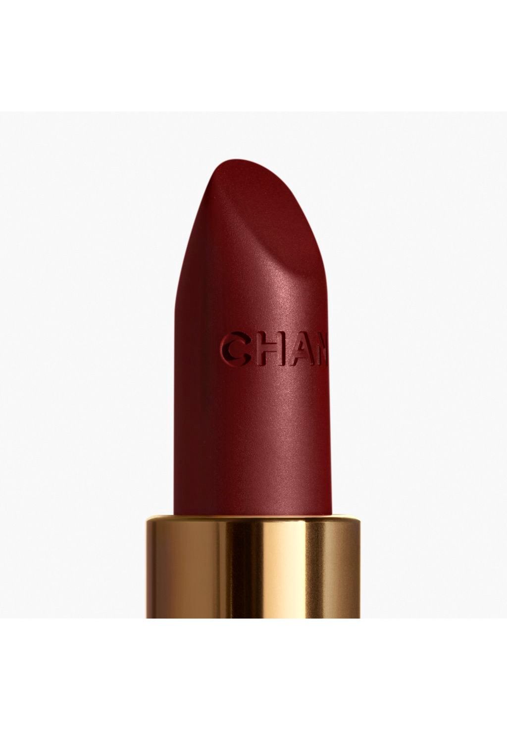 CHANEL ROUGE ALLURE VELVET MATTIERENDER LIPPENSTIFT MIT HOHER 