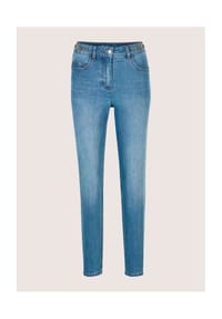MADELEINE - Kurzgröße: Lange Slim Fit Stretch-Jeans - bleached / denim