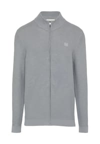 s.Oliver - Sweatjacke, Stehkragen, Logo-Patch, für Herren - 5978 BLUE