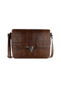 bugatti Nevio - Umhängetasche NEVIO Echt Leder - cognac