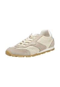Marc O'Polo - Veloursleder/Textil Sneaker - Hellbeige