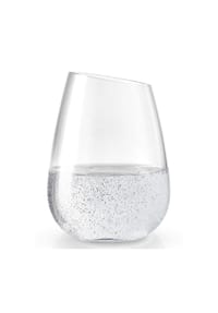 ASA - Wasserglas, Transparent, 380 ml - Grau glänzend