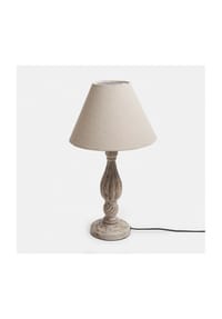 LOBERON - Tischlampe Saveraux antikbraun - antikbraun