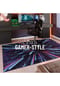 WECONhome Kurzflorteppich Neon Horizon - Neon Horizon Gamer Teppich – Futuristisches Design & Rutschfest Bild 9