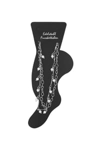 Adelia's Modern Essentials - Fußkettchen – aus Edelstahl - silber