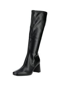 STEVE MADDEN - Lederimitat Stiefel HOLLY - Schwarz/Schwarz