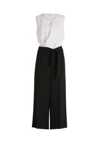 BETTY & CO - Jumpsuit ohne Arm - Patch Black/Cream