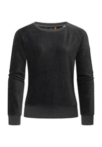 ragwear™ - Kapuzensweatshirt Johanka Velvet - Dark Grey