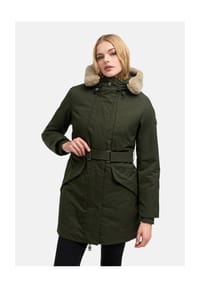 MARIKOO® - Wintermantel Calistaa 16 - Black