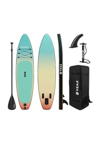 YEAZ - SUP Board und Kit LAGUNA BEACH - EXOTRACE - SET - türkis