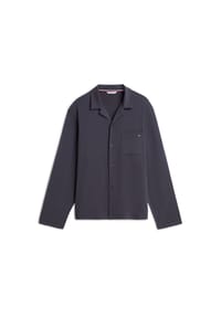 TOMMY HILFIGER - Schlafanzug-Oberteil Everyday Sleep, Reverskragen, für Herren - PTY  GREY