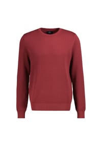 LRS - Legeres Sweatshirt mit Rundkragen aus reiner Baumwolle - BLACK