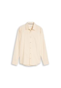 TOM TAILOR - Cordhemd, Regular Fit, Langarm, Kentkragen, für Herren - 10348 GARDEN WHIT