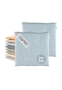 ESPRIT - Sitzkissen NEEDLESTRIPE - Blau
