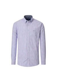CASAMODA - Freizeithemd, Comfort Fit, Langarm, Button-Down-Kragen, für Herren - 100 BLAU