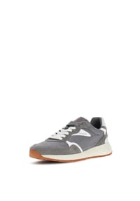 GUESS - Sneaker, Leder, für Herren - GREY