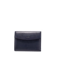 Maître LEISEL - Brieftasche "Dawina", Emblem, RFID-Schutz, für Damen - DARKBLUE