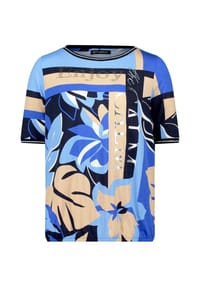 BETTY BARCLAY - Casual-Shirt mit Tunnelzug - Dunkelblau/Blau