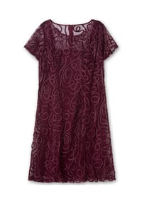 sheego - Cocktailkleid - aubergine