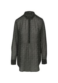 comma, - Shirtbluse, Blusenkragen, für Damen - 99B6  GREY/BLACK