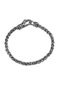 XENOX - Herren Armband, Edelstahl - DARK CHROME