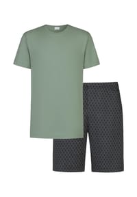 mey - Schlafanzug Midnight Classic - Eden green