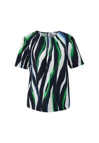 s.Oliver BLACK LABEL - Shirtbluse, Knopfverschluss, für Damen - 59A2  BLUE