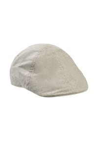 camel active - Flat Cap aus Leinen-Mix - Beige