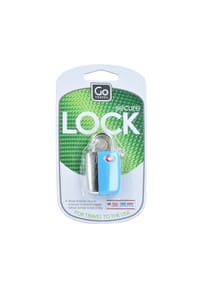 Go TRAVEL Secure Lock - Secure Lock Kofferschloss TSA 5 cm - blau