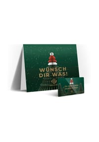 Geschenkkarte "Wünsch Dir was" - undefined - 