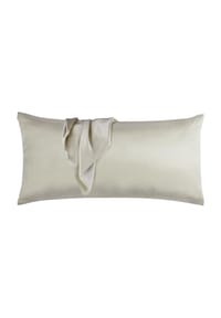 Aspero® - Seiden Kissenbezug 40x80 cm Alia - Anthrazit