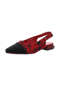 SIMEN - Slingpumps - schwarz/rot