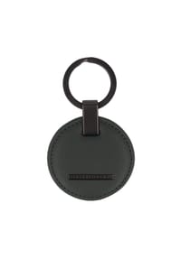 PORSCHE DESIGN - Schlüsselanhänger Leder 9 cm - cedar green
