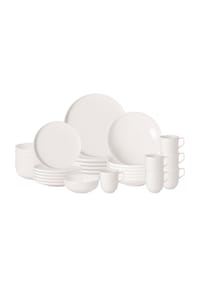 Villeroy & Boch Kombiservice Afina 30er Set weiß - AFINA - weiß