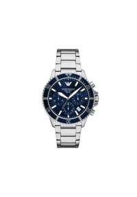 ARMANI WORLD EXPLORER - Herren-Chronograph, "AR11798" - BLAU