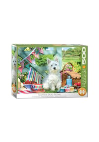 eurographics - Puzzle Scottie Hunde Picknick, 500 Teile, 68 x 48 cm - 