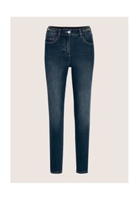 MADELEINE - Kurzgröße: Lange Slim Fit Stretch-Jeans - bleached / denim