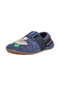 HAFLINGER - Wolle Hausschuhe EVEREST QUAK QUAK - Aubergine
