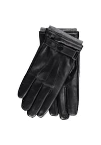 LERROS - Nappaleder-Handschuh für Herren - BLACK